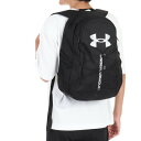 アンダーアーマー（UNDER ARMOUR）（メンズ レディース）リュック ハッスル スポーツ バックパック (ブラック×シルバー)1364181 001 26L 撥水