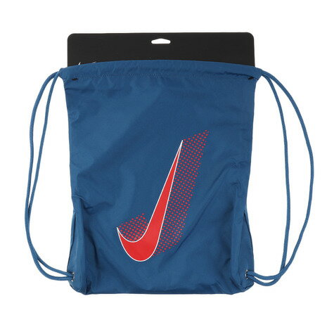 ナイキ（NIKE） ナップサック マルチバッグ キッズ ジムサック DRAWSTRING DA5843-476 コートブルー×ユニバーシティレッド （キッズ）