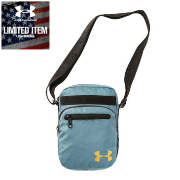 アンダーアーマー(UNDER ARMOUR) クロスボディ ショルダーバッグ2.5L 1327794 LCB/BLK/MLU ACC (メンズ、レディース)