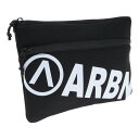 エアボーン(ARBN)(メンズ、レディース)ポーチ ARBN2022SSG002-BK/WH