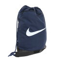 ナイキ（NIKE）（メンズ レディース）ナップザック マルチバッグ ブラジリア ドロー ストリング ジム サック 9.5 ネイビー DM3978-410