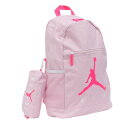 ジョーダン(JORDAN)(メンズ、レディース、キッズ)リュック スクール バックパック ピンク 17L 9B0503-I0A ペンケース付き 通学 学生 ジョ...