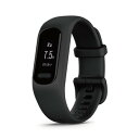 ガーミン（GARMIN）（メンズ、レディース）スマートウォッチ 時計 vivosmart 5 Black L 010-02645-64