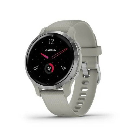 ガーミン（GARMIN）（メンズ レディース）スマートウォッチ 時計 Venu2S ヴェニュー2S Mist Gray/Silver 010-02429-62