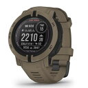 ガーミン(GARMIN)(メンズ、レディース)スマートウォッチ 時計 インスティンクト2 Instinct 2 DUAL POWER タクティカル カーキ 010-02627-44