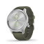 ガーミン（GARMIN）（メンズ、レディース）時計 スマートウォッチ ヴィヴォムーブ VIVOMOVE Style Moss Green / Silver 010-02240-71