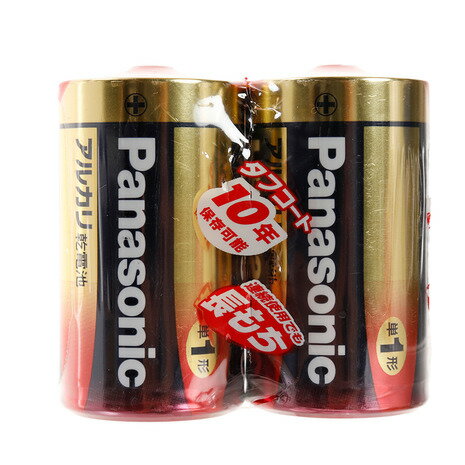 楽天SuperSportsXEBIO楽天市場支店パナソニック（Panasonic）（メンズ、レディース、キッズ）アルカリ電池 単1形 2P