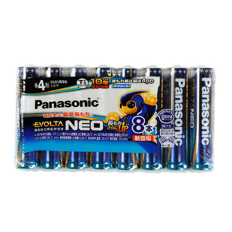 パナソニック(Panasonic)(メンズ、レディース、キッズ)乾電池 エボルタ ネオ 単4形 8本パック