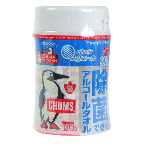 大王製紙（メンズ、レディース）エリエール除菌できるアルコールタオル 本体 チャムス企画品 100枚のサムネイル