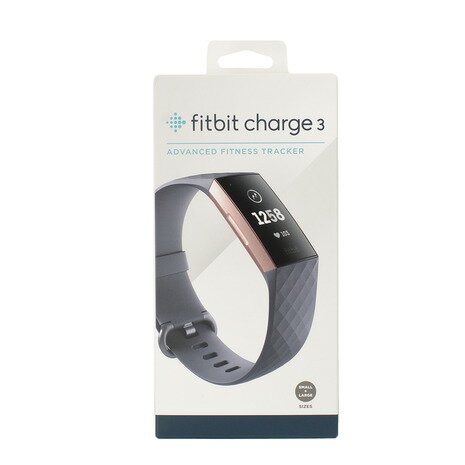 フィットビット（Fitbit） Charge3 FB410RGGY-CJK （メンズ、レディース）