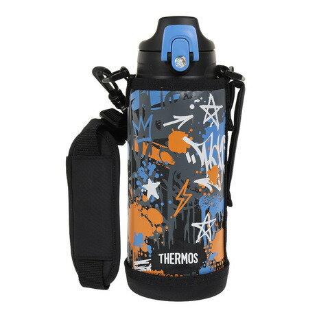 サーモス(THERMOS)(メンズ、レディース、キッズ)真空断熱2ウェイボトル 800ml FJJ-801WF BK-BL