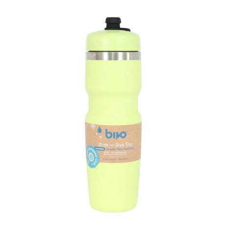 bivo（bivo ）（メンズ、レディース）水筒 Bivo Trio ボトル 緑 620ml BT-IN-21-MA 重力による優れた飲み心地 ステンレスボトル 保冷