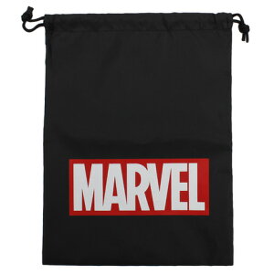 ポイント10倍〜!要エントリー!3月1日0:00〜23:59まで マーベル・コミック(Marvel Comics) 巾着 MV-5570389BK (Jr)