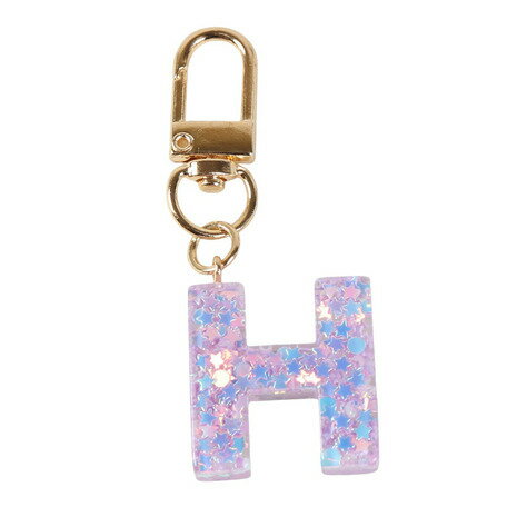 ミナミ（Minami）（メンズ、レディース、キッズ）ミニ イニシャル キーホルダー H IS050 PU H