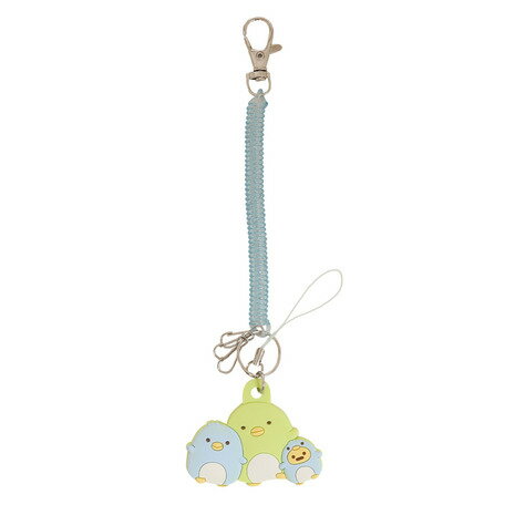 すみっコぐらし(Sumikkogurashi)(メンズ、レディース、キッズ)コイルキーホルダー 19.8 AY38801