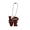 ミナミ(Minami)(キッズ)キーホルダー LOVEスポーツKC ラグビー IS016 学生 部活 スポーツ 運動 記念品 スクバ チームメイト 友達