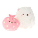 すみっコぐらし(Sumikkogurashi)(メンズ、レディース、キッズ)てのりぬいぐるみ ペア ふろしき&しろくま おうちでくまカフェテーマ MF87401