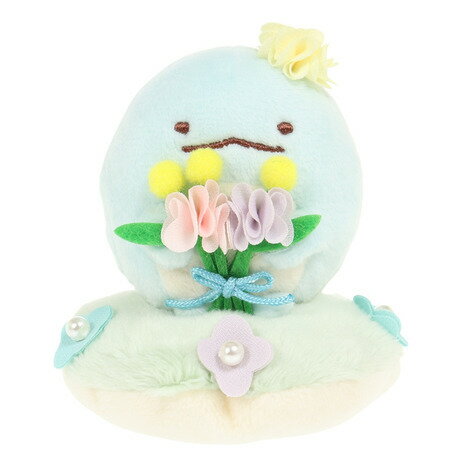 すみっコぐらし(Sumikkogurashi)(メンズ、レディース、キッズ)フラワーぬいぐるみ ざっそうとようせいのお花畑・とかげ MO06301