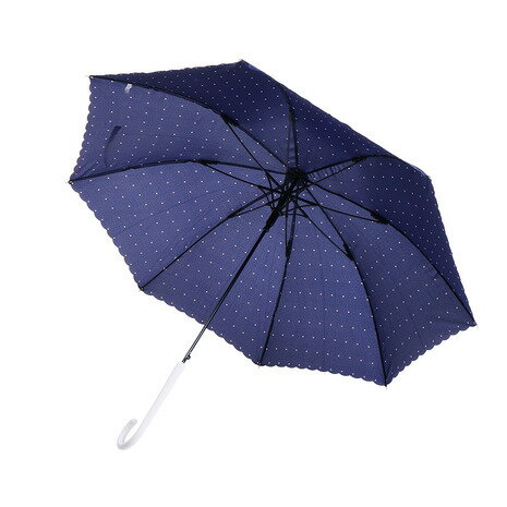 中谷(nakatani)(メンズ、レディース)長傘 スクエアドット 雨傘 710-007 NV ネイビー 60cm