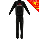 【15%OFFクーポン対象！4/4まで】アディダス（adidas）（キッズ）ジュニア ジャージ 上下セット トラックスーツ DTP58-IB4095