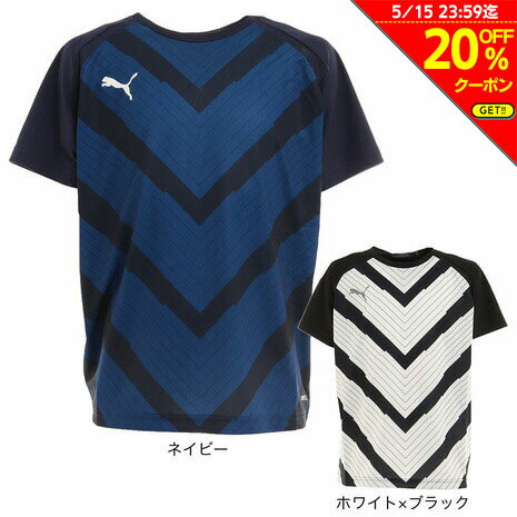 プーマ（PUMA）（キッズ） サッカーウェア ジュニア TEAMLIGAGSS 半袖Tシャツ 65809206 65809203