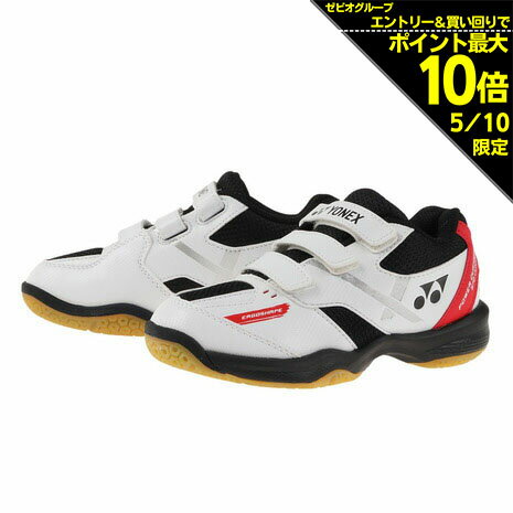 【5/10 24h限定 エントリー＆対象3店舗以上買い回りで最大P10倍 】ヨネックス YONEX キッズ バドミントンシューズ ジュニア パワークッション 670ジュニア SHB670JR-114