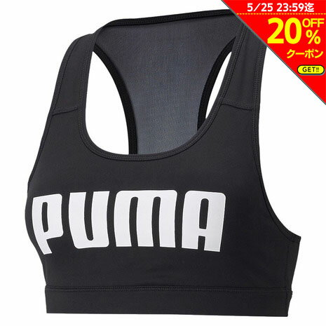 プーマ（PUMA）（レディース）ブラ スポーツブラ ミドルサポート 4キープ グラフィック 520782 91 BLK