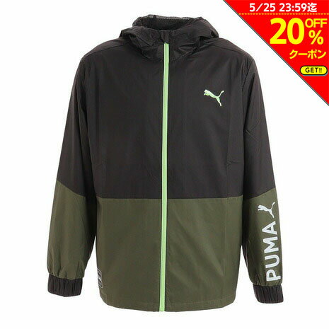 【20%OFFクーポン対象！5/25まで】プーマ（PUMA）（メンズ）トレーニング 防風 フード付き メッシュライナー ジャケ…