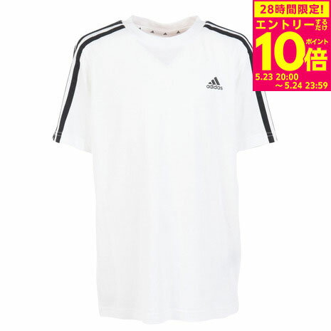 【5/24 23:59まで！ エントリーで対象商品P10倍！】アディダス（adidas）（キッズ）Tシャツ 半袖 キッズ エッセンシャルズ スリーストライプス ECN59-IC0605