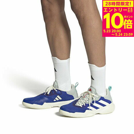 アディダス（adidas）（メンズ）オールコート用 テニスシューズ バリケード ID1549
