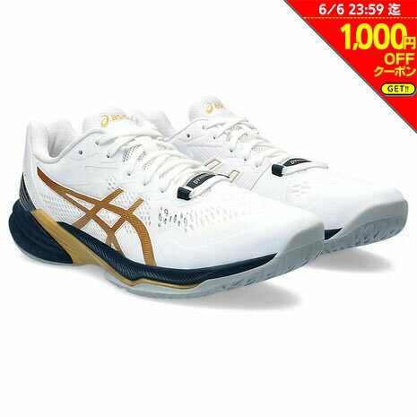 【1,000円OFFクーポン対象！6/6まで】アシックス（ASICS）（メンズ、レディース）バレーボールシューズ SKY ELITE FF 2 1051A082.960