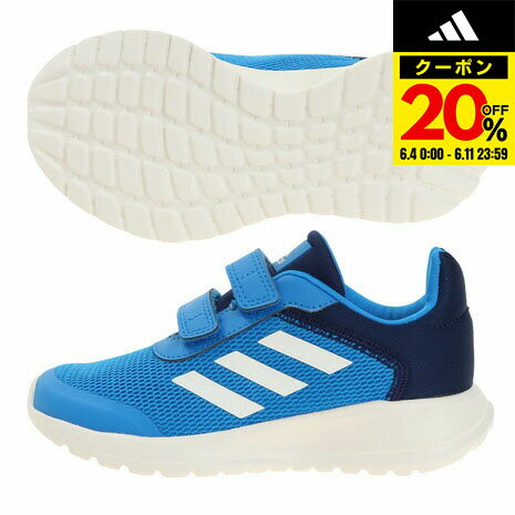 【20%OFFクーポン対象 6/11まで】アディダス adidas キッズ ジュニアスポーツシューズ スニーカー 運動靴 TENSAUR ラン GW0393