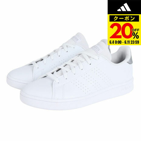 【送料無料】【8000円均一 23.0cmのみ】【廃番】adidas(アディダス) オールコート テニスシューズキッズ ジュニア レディース ウィメンズ COURTJAMCONTROLWホワイト×シルバー ID1543-230【24☆】