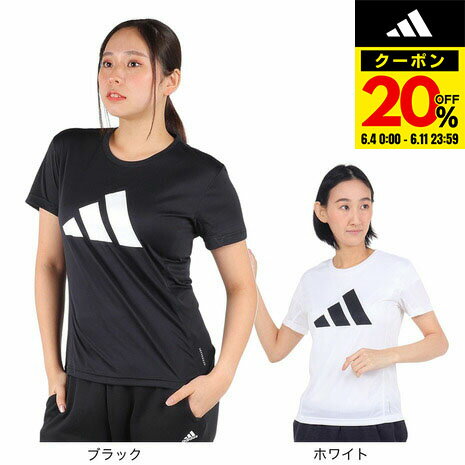 【20%OFFクーポン対象！6/11まで】アディダス（adidas）（レディース）RUN IT 半袖Tシャツ IEJ77