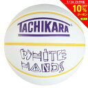 【10%OFFクーポン対象!7/24まで】タチカラ(TACHIKARA)(メンズ)バスケットボール ホワイトハンズ 7号球 PUR SB7-229