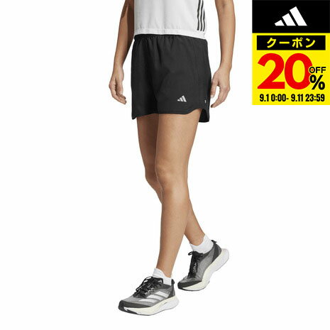 アディダス（adidas）（レディース）RUN IT ショートパンツ インナーショーツ付き IEJ75-IX5992