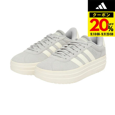 【20%OFFクーポン対象！9/11まで】アディダス（adidas）（レディース）スニーカー スポーツシューズ VL コートボールド グレー IF9784 スポーツ カジュアルシューズ 厚底のサムネイル