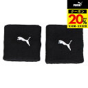 【20%OFFクーポン対象!9/11まで】プーマ(PUMA)(メンズ、レディース)トレーニング ESS コア リストバンド 053867 01 BLK