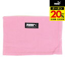 【20%OFFクーポン対象!9/11まで】プーマ(PUMA)(キッズ)ジュニア フリース ネックウォーマー 05408909 ピンク リバーシブル 子供