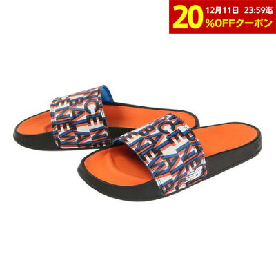 【20%OFFクーポン対象!12/11まで】ニューバランス(new balance)(メンズ)200 SLIDE MO ブラック オレンジ 黒 SMF200MOD スポーツ シャワーサンダル シャワサン ビーチ マリン カジュアル