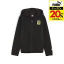 【20%OFFクーポン対象!6/1-6/11】プーマ(PUMA)(キッズ)パーカー スウェット アクティブ スポーツ フルジップ フーデッドジャケット 黒 ブラック 681365 01 BLK(4)
