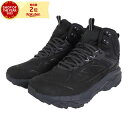 ホカ（HOKA）（メンズ）防水 ブーツ チャレンジャー ミッド CHALLENGER MID GTX ゴアテックス WIDE 黒 ブラック 1106523-BLK 軽量 衝撃吸収