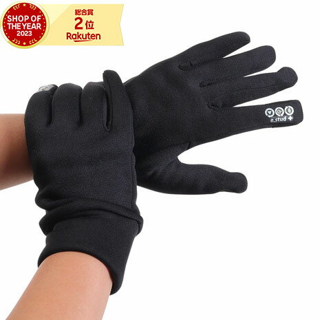 その他ブランド（OTHER BRAND）（メンズ）手袋 防寒 スマホ ストレッチ グローブ 黒 900PA1SN2630BLKのサムネイル