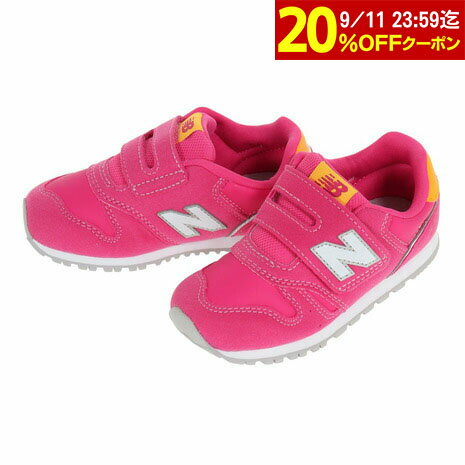 ニューバランス（new balance）（キッズ）ベビー スニーカー ピンク IZ373WP2 W ベルト付き マジックテープ 通園 運動靴 カジュアルシューズ 12.0 12.5 13.0のサムネイル