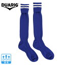 デュアリグ(DUARIG)(メンズ)サッカー ソックス 吸汗速乾 ライン ストッキング 1足組 750D9OK002-BLU-M 青 靴下