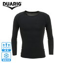 デュアリグ(DUARIG)(メンズ)サッカーウェア ドライプレス冷感長袖アンダーシャツ 2S8226-SCWR-741ES BLK 速乾