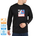 マーベル(MARVEL)(メンズ)スパイダーマン&ヴェノム UVカット ロング 長袖Tシャツ DS0223002 冷感 速乾