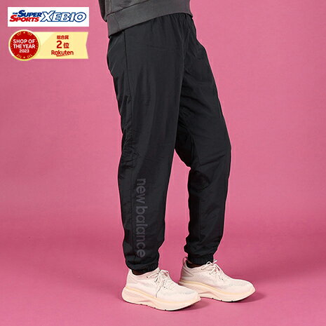 ニューバランス（new balance）（レディース）Relentless ブラッシュドトリコットラインドパンツ AWP33517BK