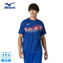 ミズノ(MIZUNO)(メンズ、レディース)卓球ウェア シャツ ゲームシャツ 82JAB11125 速乾