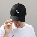 ライズ(RYZ)(メンズ、レディース)マルチ ロゴキャップ RZ20ST24SS0033 BKXWH